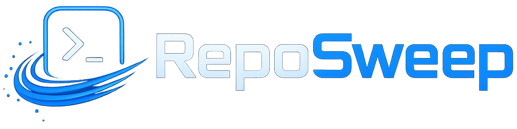 RepoSweep Logo
